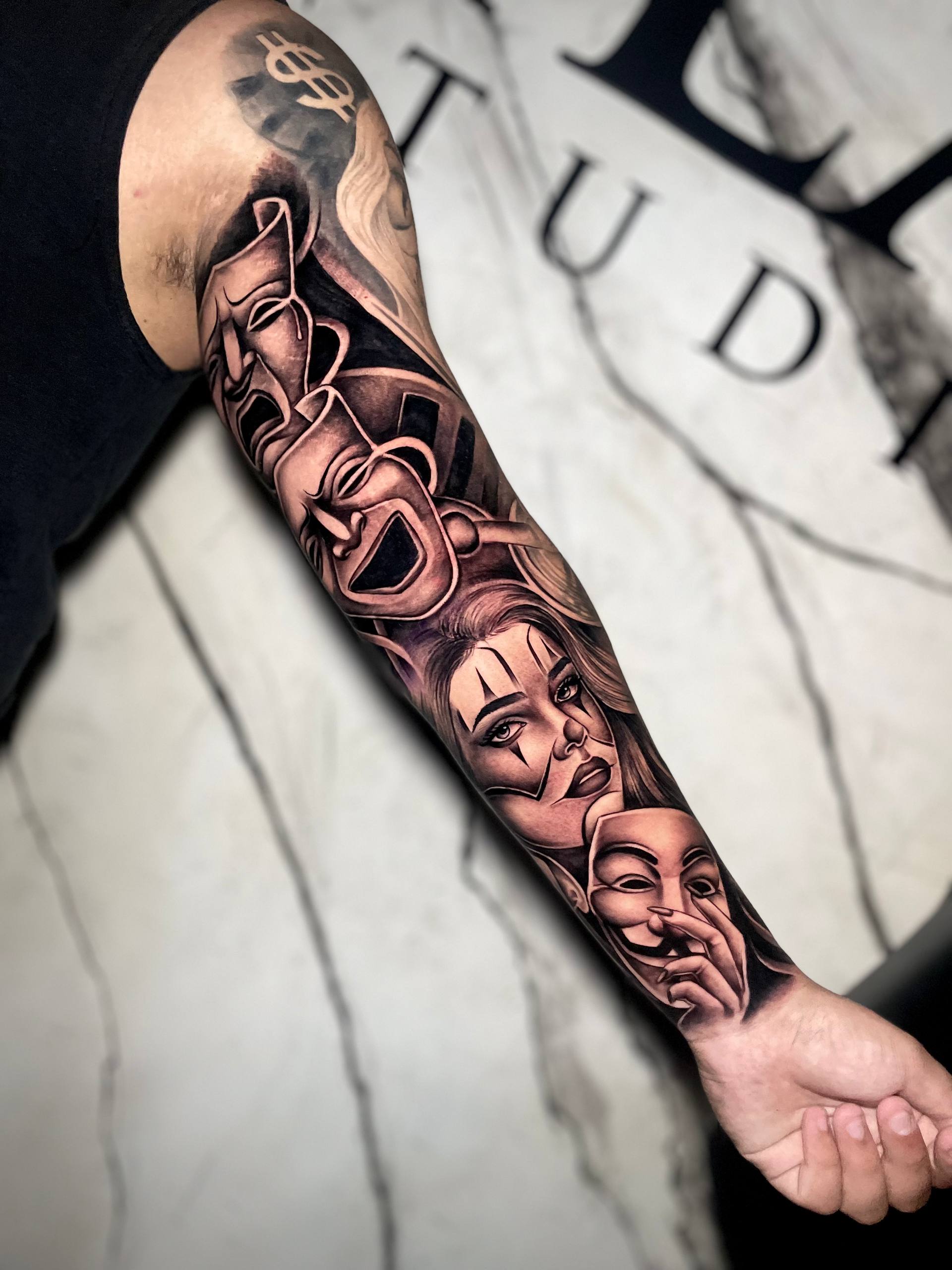 Galerie: Chicano Tattoo (Black & Grey)