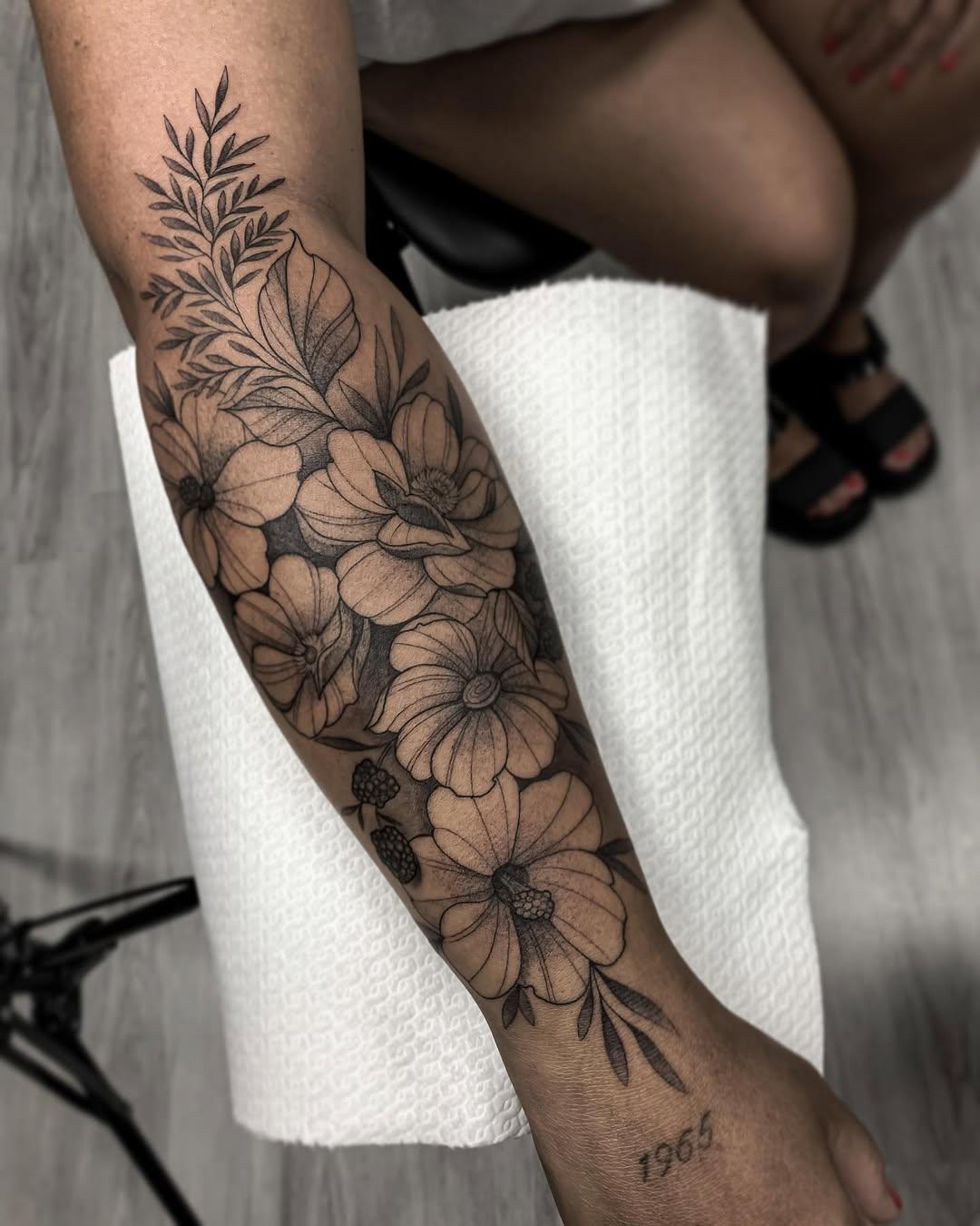 Galerie: Fineline Tattoo (Clean & Minimal)